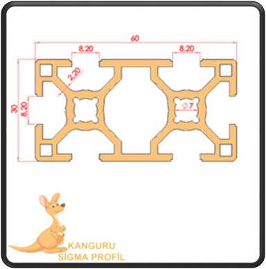 30x60 Sigma Profil K8