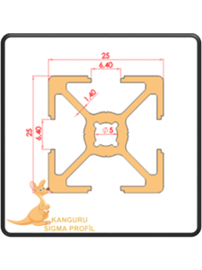 25x25 Sigma Profil K6