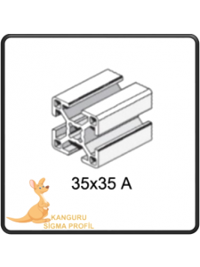 35x35 Ağır Sigma Profil K10